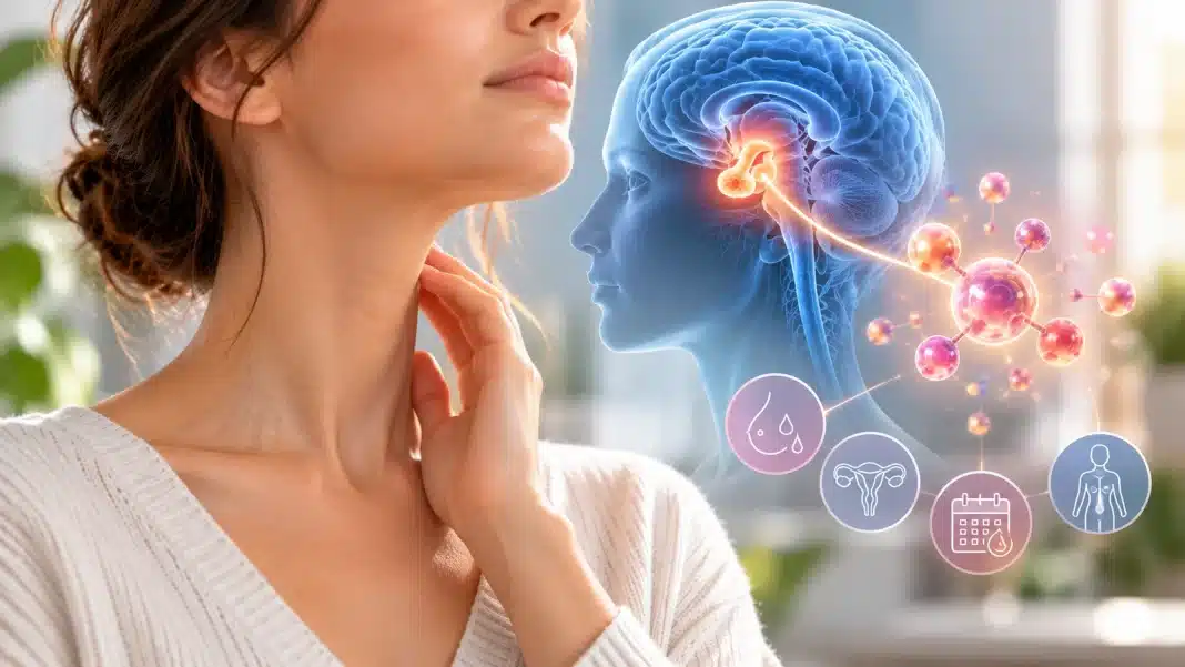 Prolaktin Nedir? Prolaktin Yüksekliği Neden Olur? Prolaktin hormonu, hipofiz bezi ve prolaktin yüksekliğini anlatan sağlık görseli